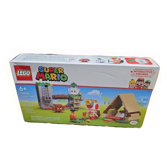 Lego Other - LEGO 2025 Super Mario 72040 Captain Toads Camp 159 Pc. Building Set NEW SEALED